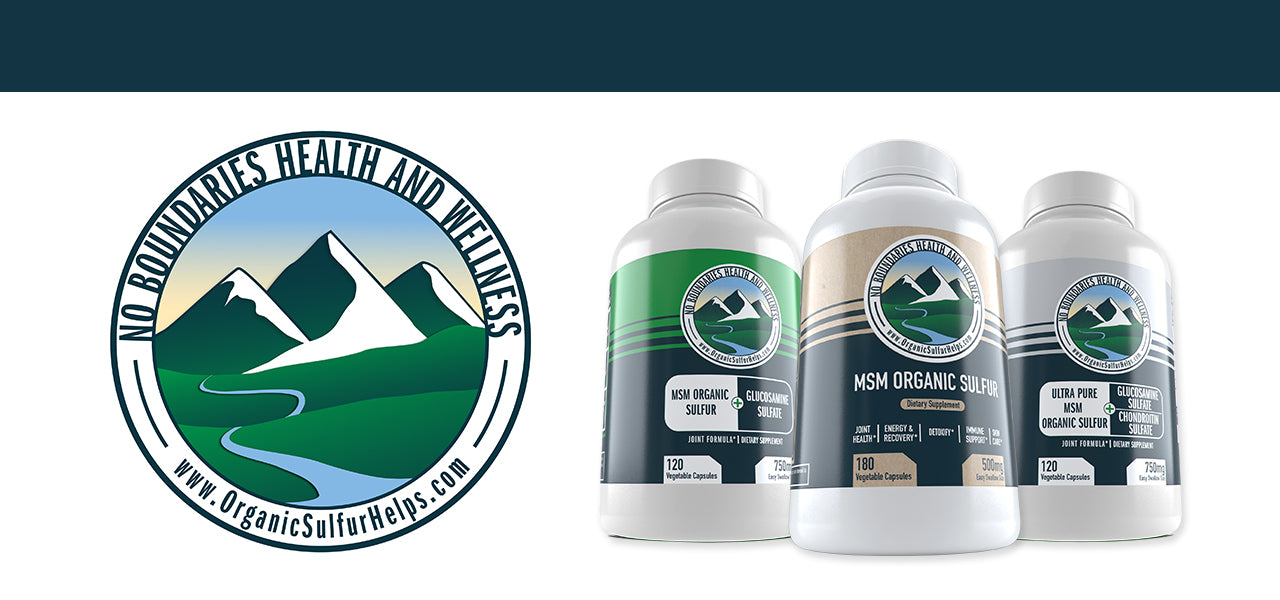 MSM Capsules from No Boundaries Health and Wellness